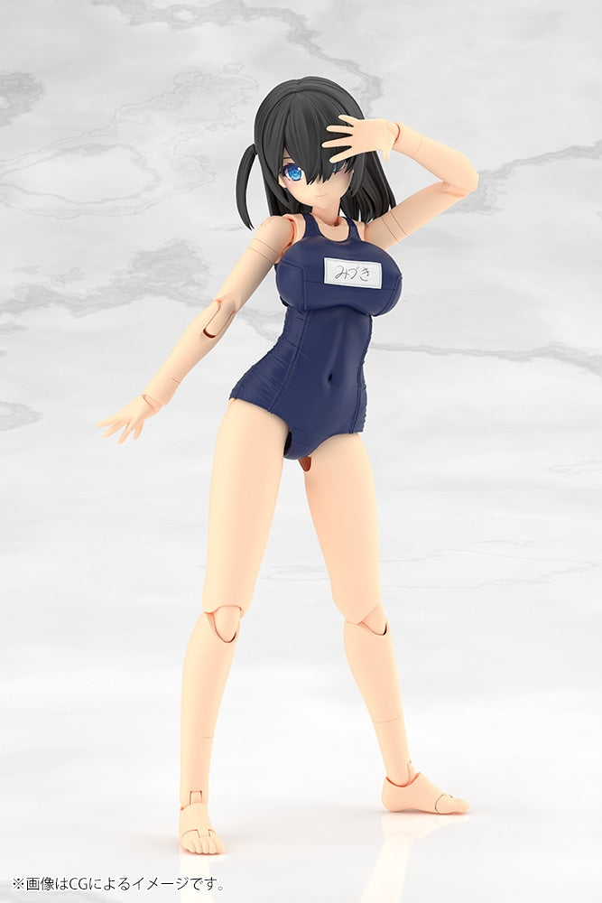 PRE-ORDER Kotobukiya - Frame Arms Girl - E-ji Komatsu Illustration - Mizuki: School Swimsuits Ver.