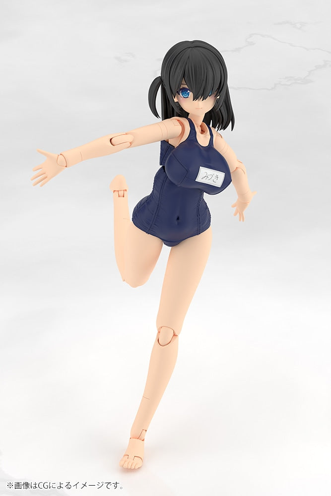 PRE-ORDER Kotobukiya - Frame Arms Girl - E-ji Komatsu Illustration - Mizuki: School Swimsuits Ver.