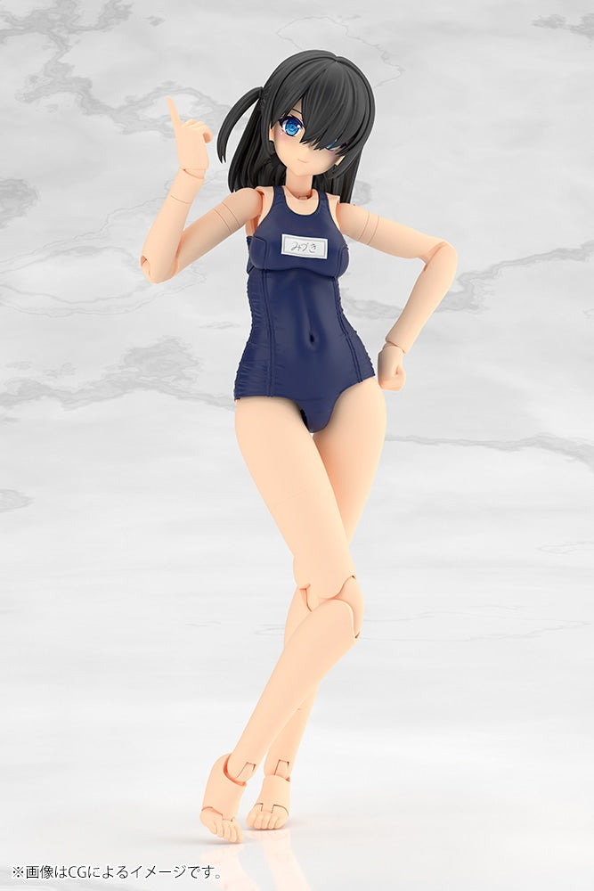 PRE-ORDER Kotobukiya - Frame Arms Girl - E-ji Komatsu Illustration - Mizuki: School Swimsuits Ver.