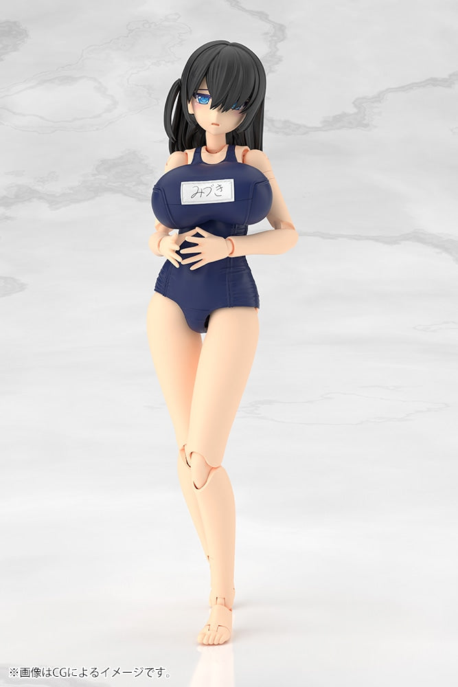 PRE-ORDER Kotobukiya - Frame Arms Girl - E-ji Komatsu Illustration - Mizuki: School Swimsuits Ver.