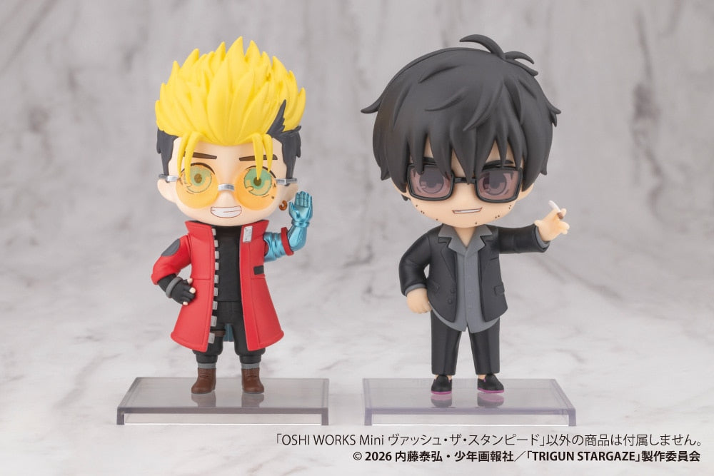 PRE-ORDER Kotobukiya - OSHI WORKS Mini - TRIGUN STARGAZE - Vash the Stampede
