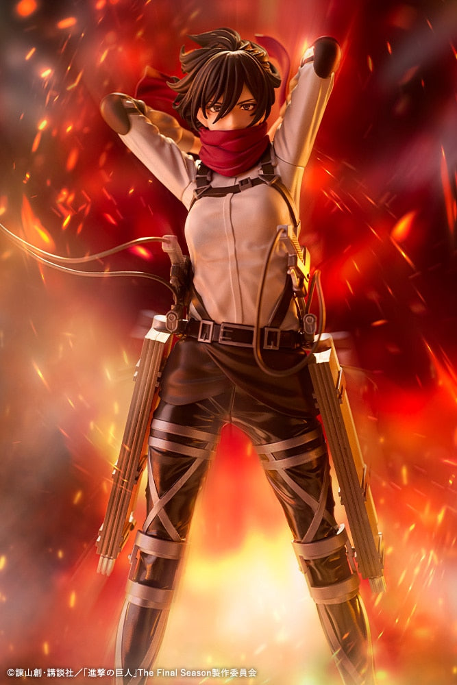 SPECIAL ORDER Kotobukiya - OSHI WORKS - Attack on Titan: The Final Season - Mikasa Ackerman: The Final Season Ver. [JP]