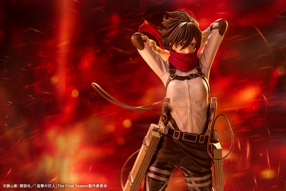 SPECIAL ORDER Kotobukiya - OSHI WORKS - Attack on Titan: The Final Season - Mikasa Ackerman: The Final Season Ver. [JP]