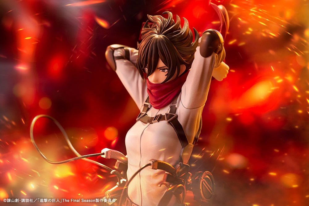 SPECIAL ORDER Kotobukiya - OSHI WORKS - Attack on Titan: The Final Season - Mikasa Ackerman: The Final Season Ver. [JP]