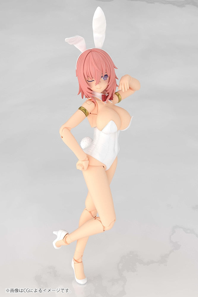 SPECIAL ORDER Kotobukiya - Frame Arms Girl - E-ji Komatsu Illustration - Durga I: Bunny Style White Ver. [EXCLUSIVE]