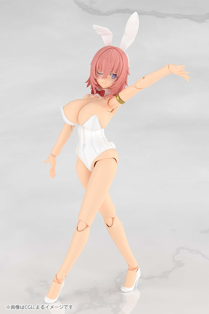 SPECIAL ORDER Kotobukiya - Frame Arms Girl - E-ji Komatsu Illustration - Durga I: Bunny Style White Ver. [EXCLUSIVE]