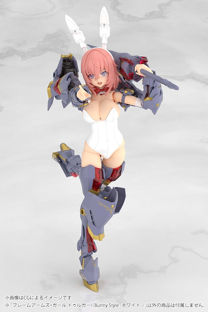 SPECIAL ORDER Kotobukiya - Frame Arms Girl - E-ji Komatsu Illustration - Durga I: Bunny Style White Ver. [EXCLUSIVE]