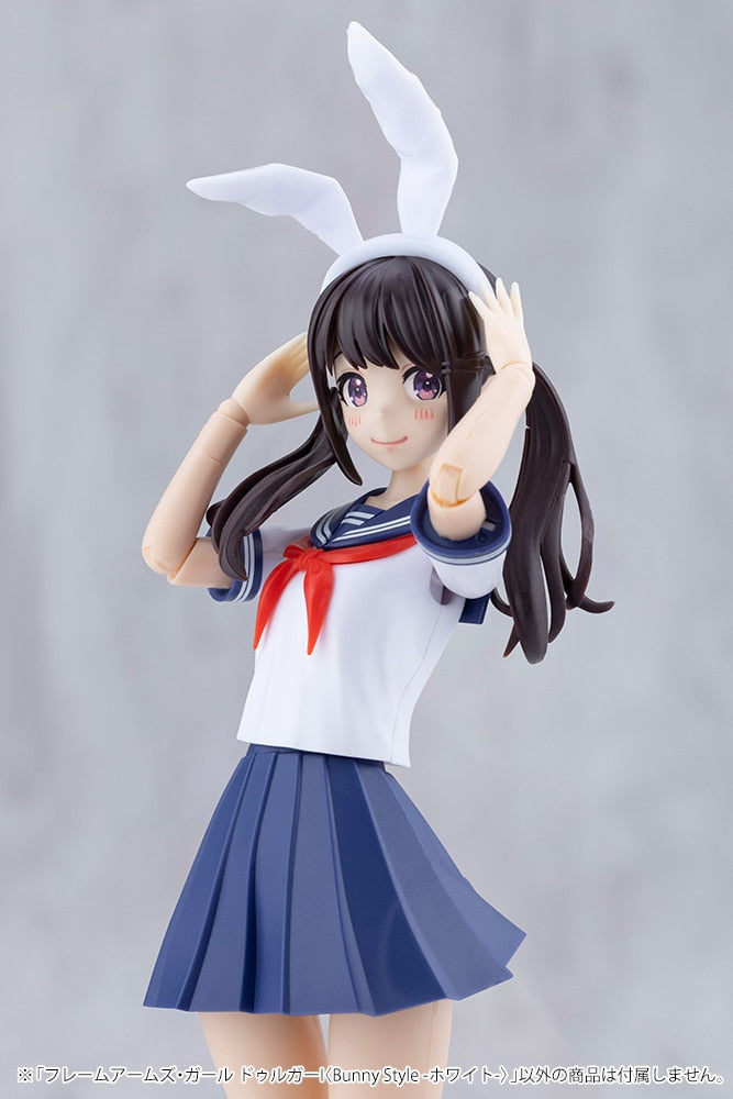 SPECIAL ORDER Kotobukiya - Frame Arms Girl - E-ji Komatsu Illustration - Durga I: Bunny Style White Ver. [EXCLUSIVE]
