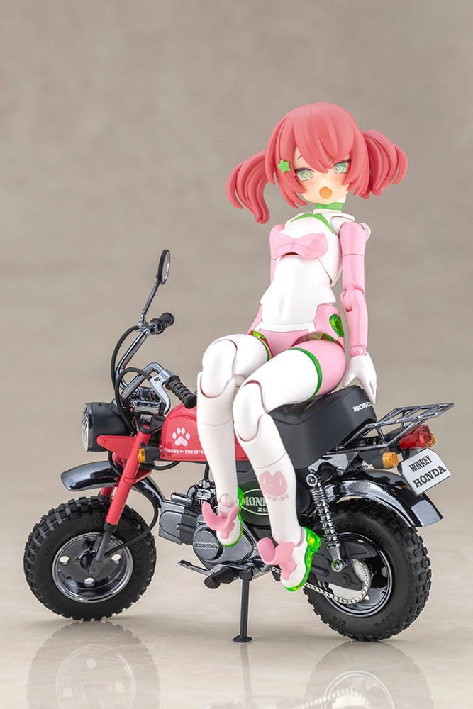 SPECIAL ORDER Kotobukiya - Megami Device - PUNI☆MOFU RACING MAO 1/1 with Honda Z50J-1 Monkey 1/12 [EXCLUSIVE]