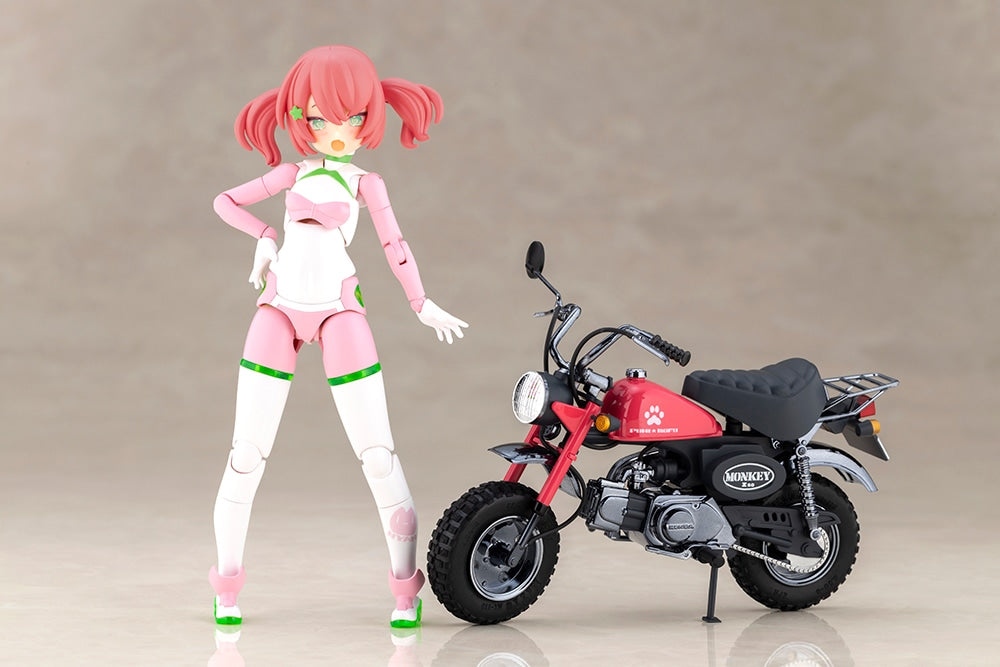 SPECIAL ORDER Kotobukiya - Megami Device - PUNI☆MOFU RACING MAO 1/1 with Honda Z50J-1 Monkey 1/12 [EXCLUSIVE]