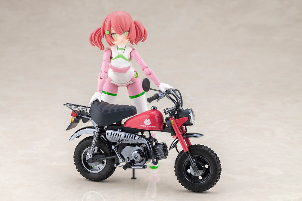 SPECIAL ORDER Kotobukiya - Megami Device - PUNI☆MOFU RACING MAO 1/1 with Honda Z50J-1 Monkey 1/12 [EXCLUSIVE]