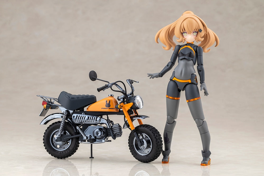 SPECIAL ORDER Kotobukiya - Megami Device - PUNI☆MOFU RACING TU 1/1 with Honda Z50J-1 Monkey 1/12 [JP]
