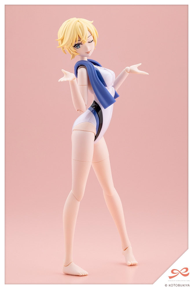 SPECIAL-ORDER Kotobukiya - SOUSAISHOJOTEIEN - Rui Saotome: Touou High School Competitive Swimsuit Dreaming Style White Dolphin 1/10 [KOTOBUKIYA EXCLUSIVE]