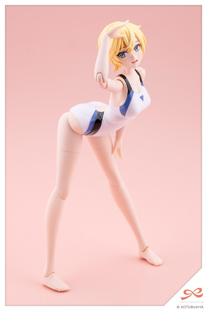 SPECIAL-ORDER Kotobukiya - SOUSAISHOJOTEIEN - Rui Saotome: Touou High School Competitive Swimsuit Dreaming Style White Dolphin 1/10 [KOTOBUKIYA EXCLUSIVE]