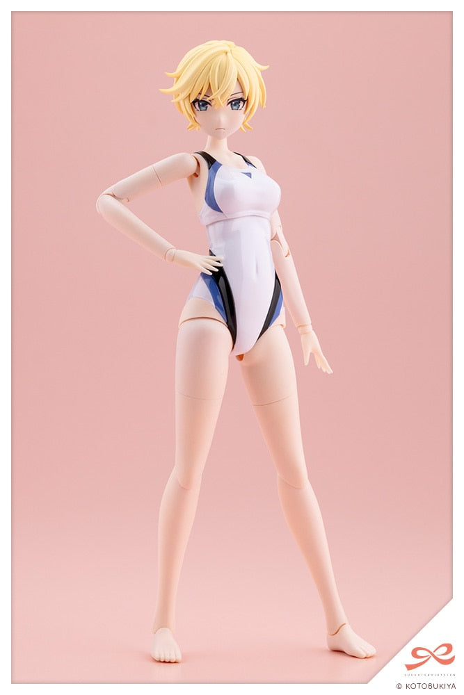 SPECIAL-ORDER Kotobukiya - SOUSAISHOJOTEIEN - Rui Saotome: Touou High School Competitive Swimsuit Dreaming Style White Dolphin 1/10 [KOTOBUKIYA EXCLUSIVE]