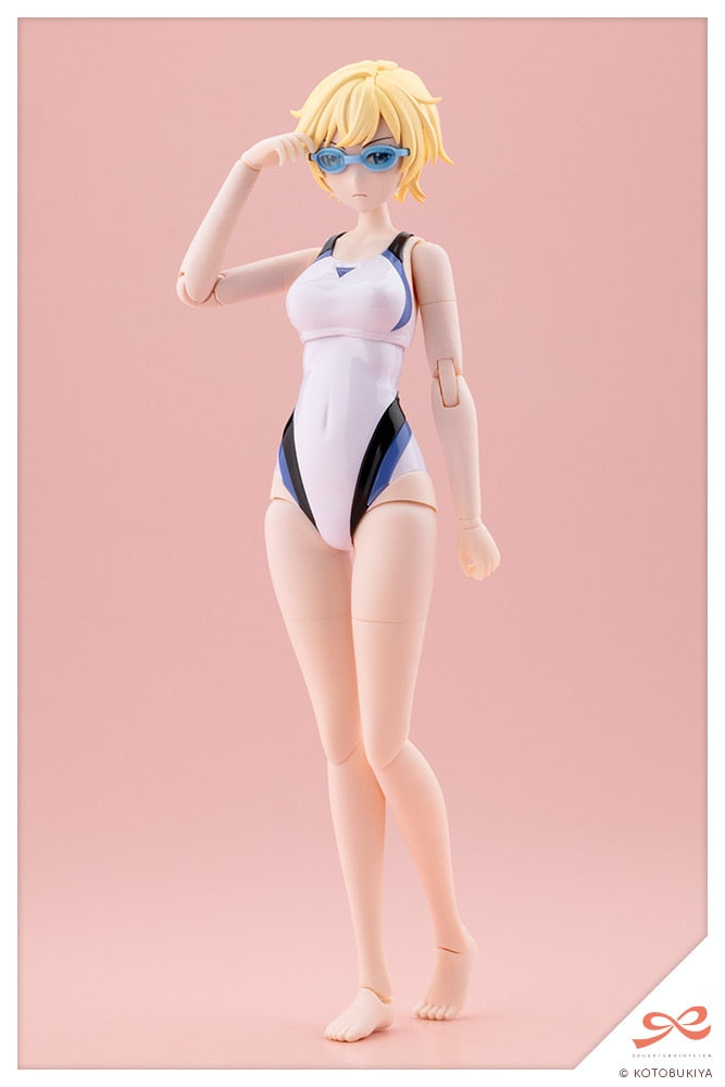 SPECIAL-ORDER Kotobukiya - SOUSAISHOJOTEIEN - Rui Saotome: Touou High School Competitive Swimsuit Dreaming Style White Dolphin 1/10 [KOTOBUKIYA EXCLUSIVE]