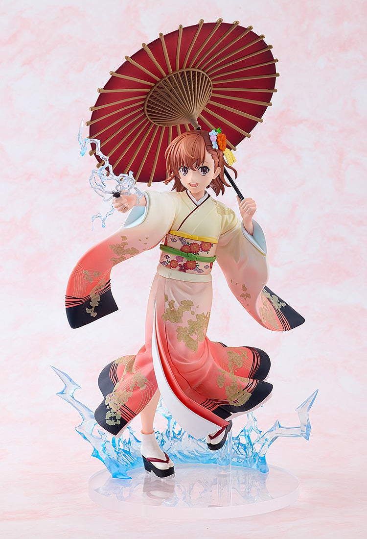 PRE-ORDER KADOKAWA - KDcolle - A Certain Scientific Railgun T - Mikoto Misaka: Furisode Kimono Ver. 1/7
