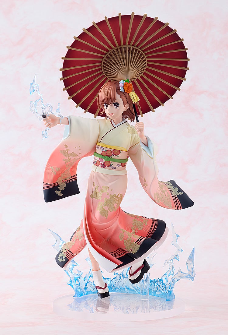 PRE-ORDER KADOKAWA - KDcolle - A Certain Scientific Railgun T - Mikoto Misaka: Furisode Kimono Ver. 1/7