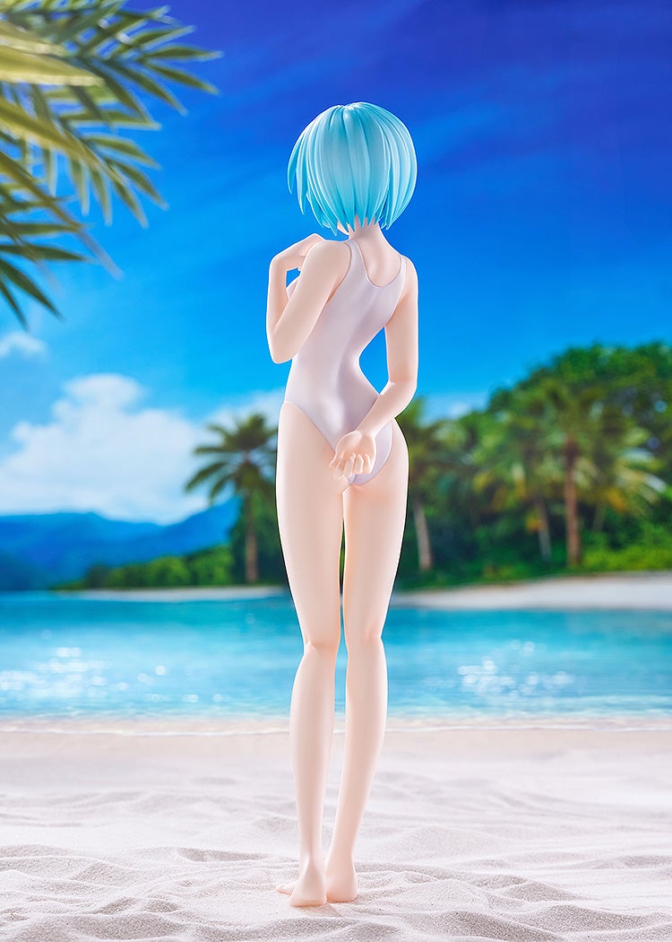 PRE-ORDER WAVE - POP UP PARADE BEACH QUEENS - Rebuild of Evangelion - Rei Ayanami: One-Piece Style L Size