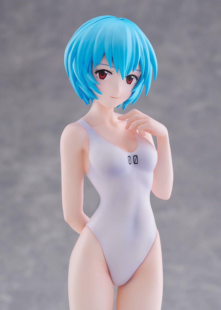 PRE-ORDER WAVE - POP UP PARADE BEACH QUEENS - Rebuild of Evangelion - Rei Ayanami: One-Piece Style L Size