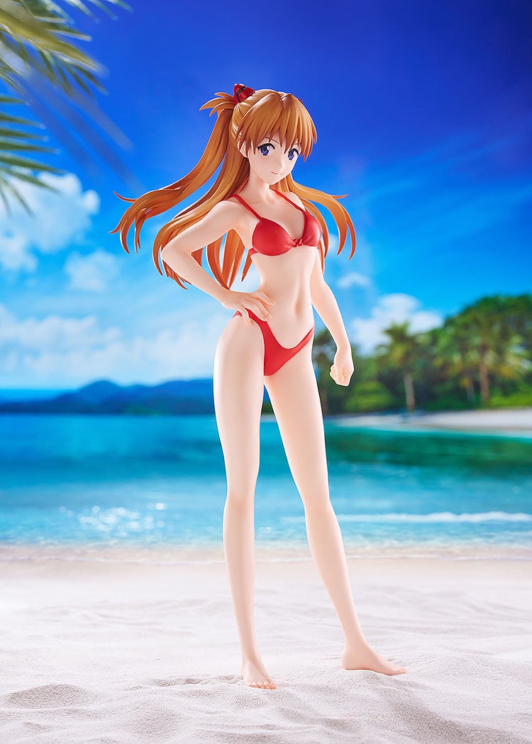PRE-ORDER WAVE - POP UP PARADE BEACH QUEENS - Rebuild of Evangelion - Asuka Shikinami Langley: Bikini Style L Size