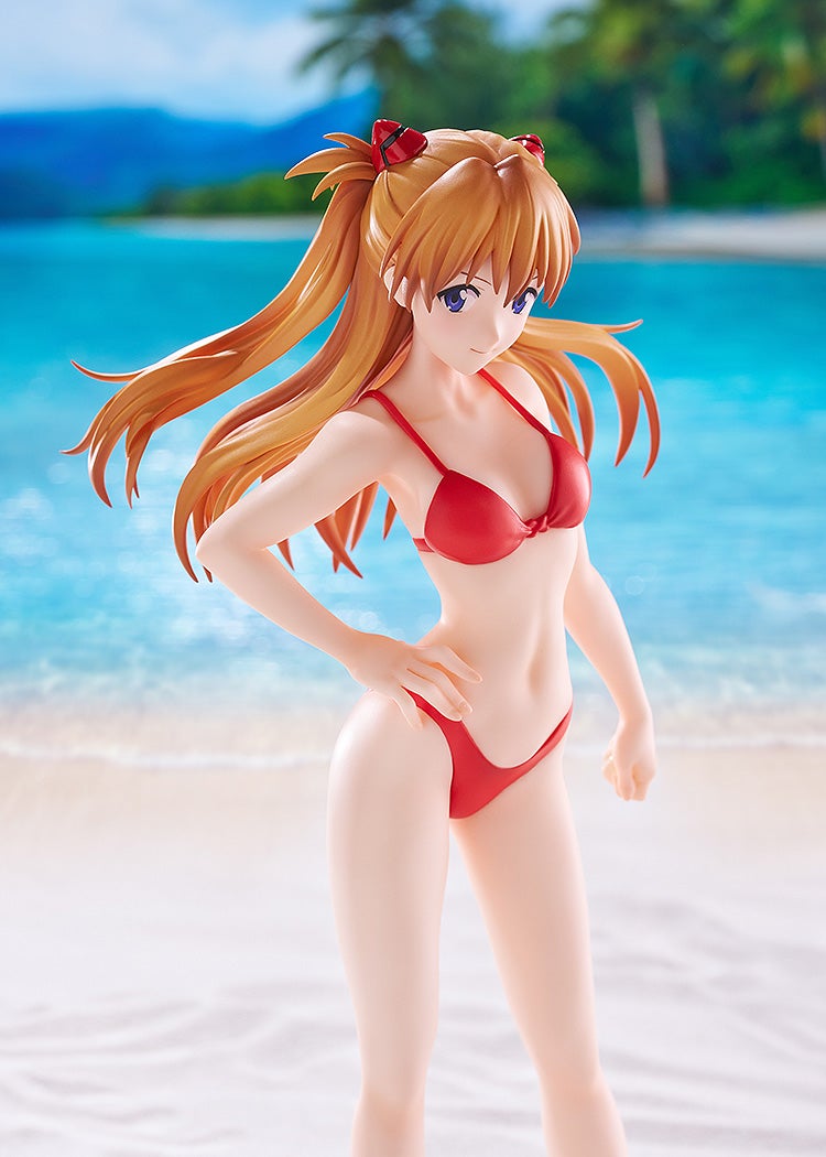 PRE-ORDER WAVE - POP UP PARADE BEACH QUEENS - Rebuild of Evangelion - Asuka Shikinami Langley: Bikini Style L Size