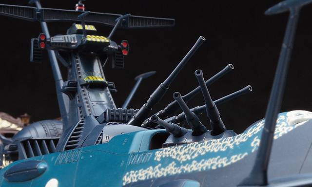 SPECIAL ORDER Hasegawa - Creator Works - Captain Harlock - Arcadia Second Ship: Phantom Death Shadow Conversion 1/1500 [JP]