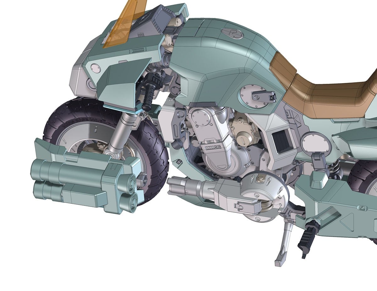 SPECIAL ORDER Hasegawa - Creator Works - Genesis Climber Mospeada - Stick Bernard's VR-052F Mospeada 1/12 [JP]
