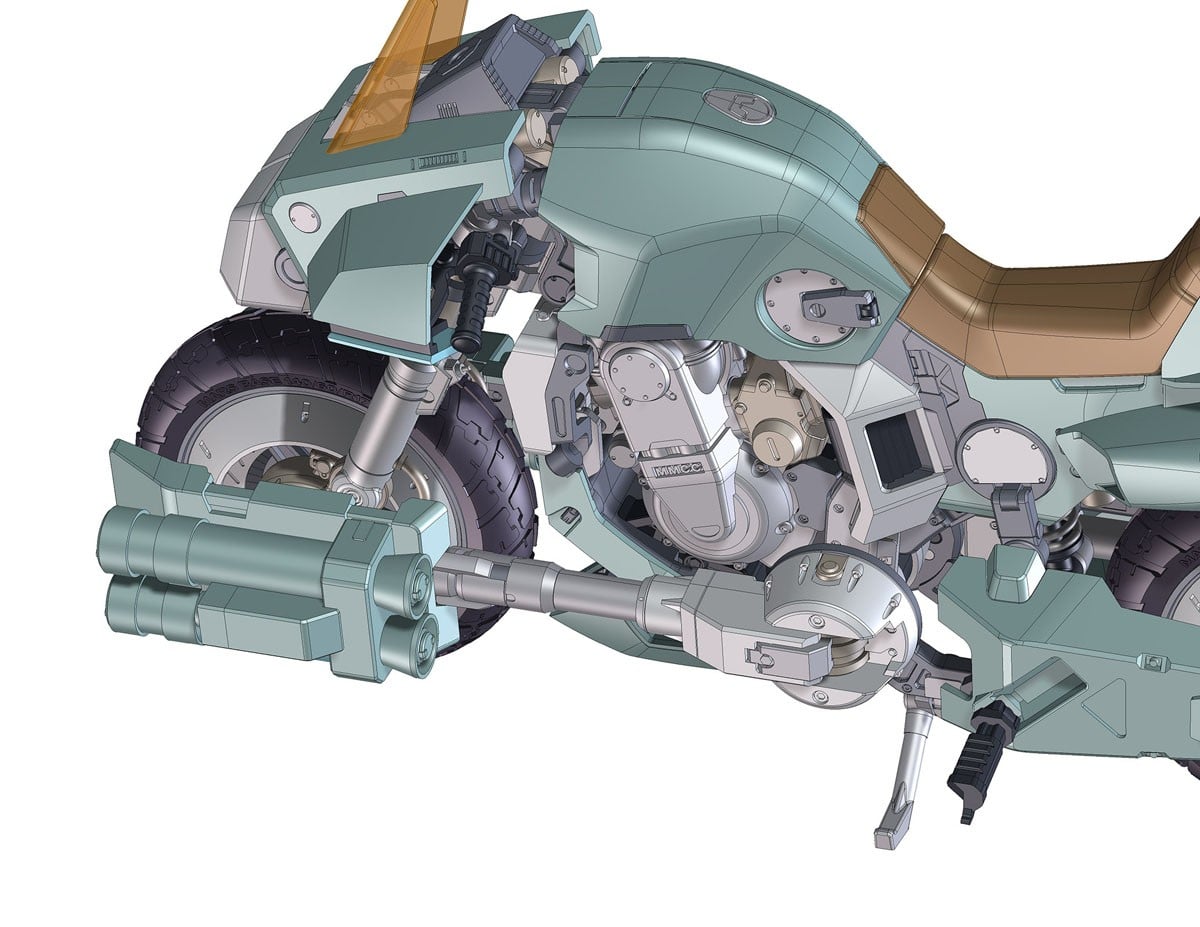 SPECIAL ORDER Hasegawa - Creator Works - Genesis Climber Mospeada - Stick Bernard's VR-052F Mospeada 1/12 [JP]