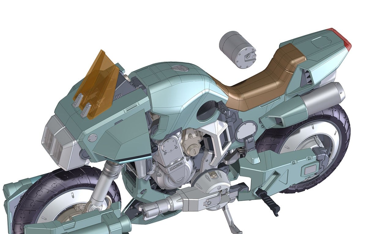 SPECIAL ORDER Hasegawa - Creator Works - Genesis Climber Mospeada - Stick Bernard's VR-052F Mospeada 1/12 [JP]