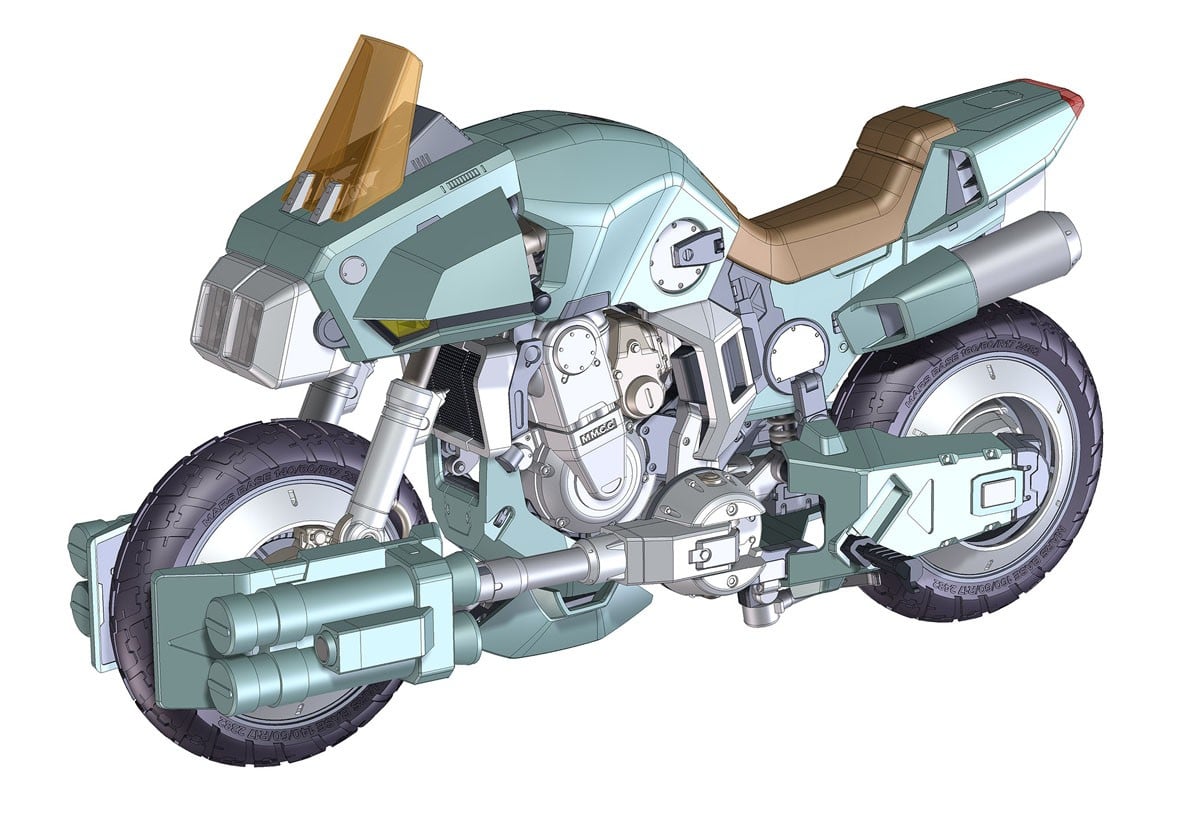 SPECIAL ORDER Hasegawa - Creator Works - Genesis Climber Mospeada - Stick Bernard's VR-052F Mospeada 1/12 [JP]