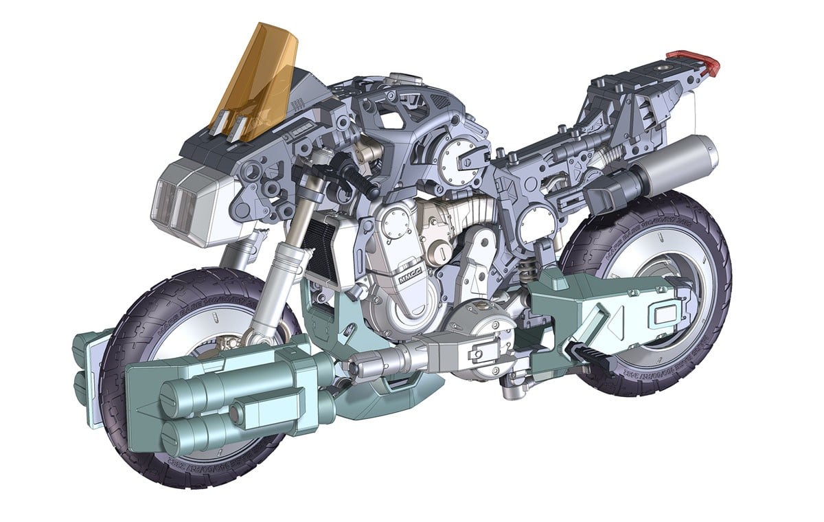 SPECIAL ORDER Hasegawa - Creator Works - Genesis Climber Mospeada - Stick Bernard's VR-052F Mospeada 1/12 [JP]