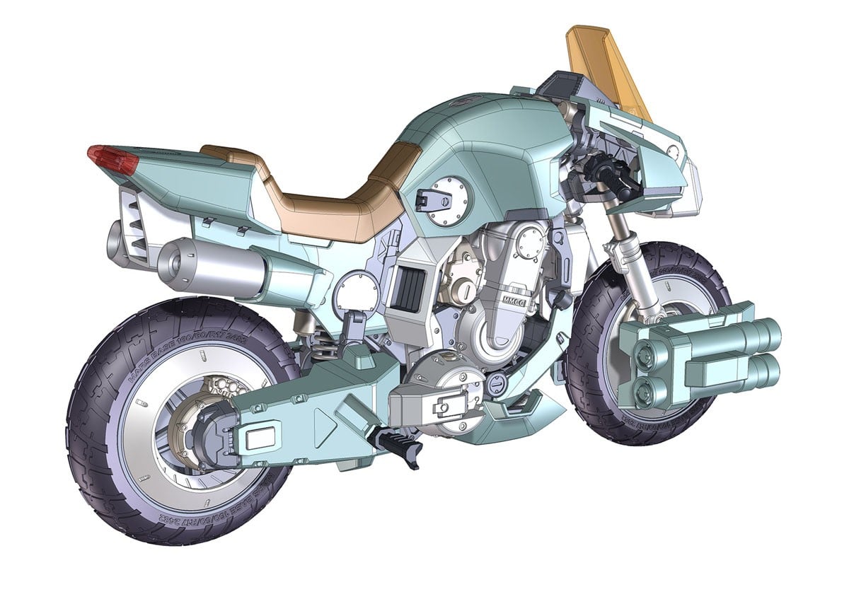 SPECIAL ORDER Hasegawa - Creator Works - Genesis Climber Mospeada - Stick Bernard's VR-052F Mospeada 1/12 [JP]