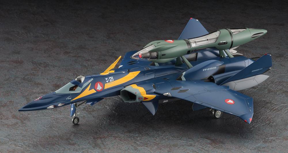 SPECIAL ORDER Hasegawa - HMC - Macross Plus - YF-21 with Fast Pack and Fold Booster 1/72 [JP]