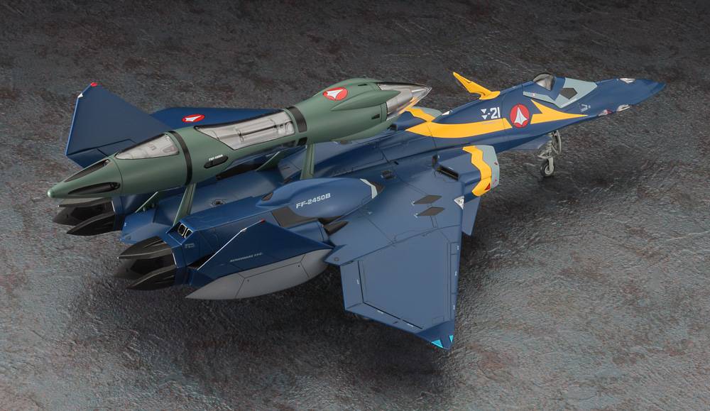 SPECIAL ORDER Hasegawa - HMC - Macross Plus - YF-21 with Fast Pack and Fold Booster 1/72 [JP]