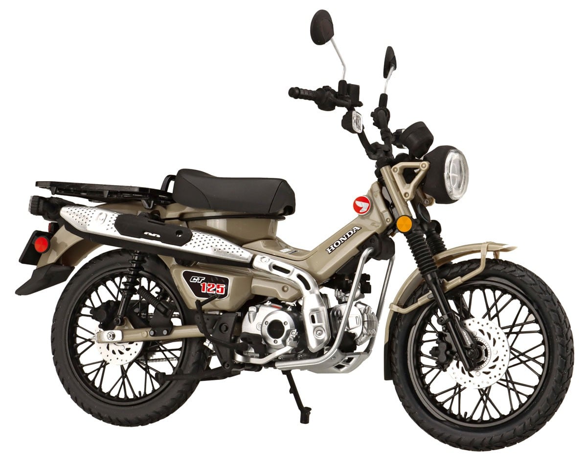SPECIAL ORDER Fujimi - NEXT Series No.4 EX-1 - Honda CT125 - Hunter Cub / Mat Fresco Brown: Special Design with Optional Parts 1/12 [JP]