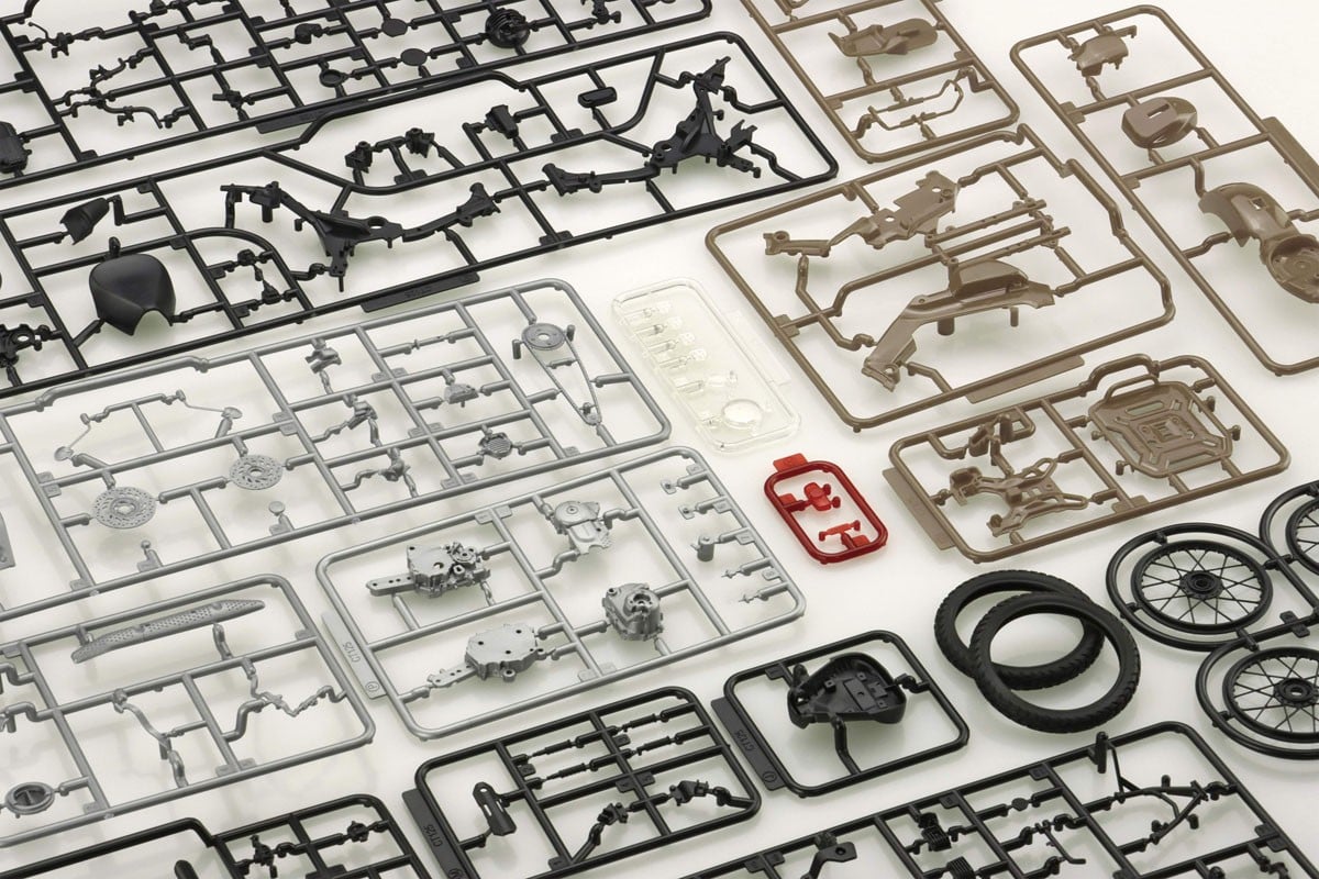 SPECIAL ORDER Fujimi - NEXT Series No.4 EX-1 - Honda CT125 - Hunter Cub / Mat Fresco Brown: Special Design with Optional Parts 1/12 [JP]