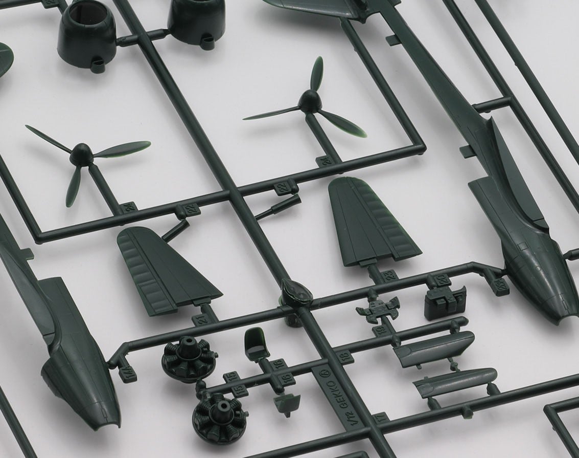 SPECIAL ORDER Fujimi - C Series No.43 - Imperial Japanese Navy Night Fighter - Gekkou: Model 11 Late Model 1/72 [JP]