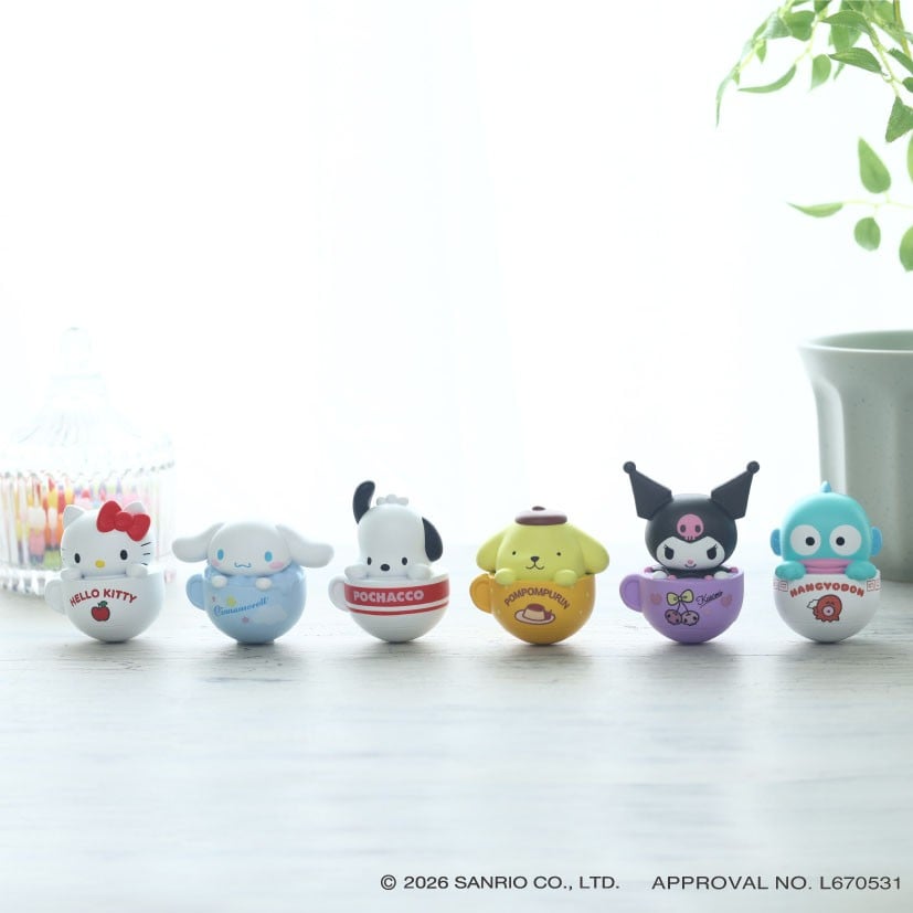 SPECIAL ORDER Ensky - Sanrio Characters Potteri Yurayura Okiagari-koboshi [JP] [Box of 6]