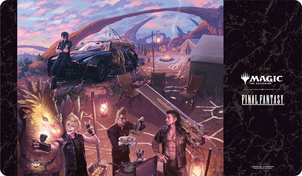 SPECIAL ORDER Ensky - Magic: The Gathering Players Rubber Mat - MFR-12 Scene Box Art - Camp Comrades [JP]