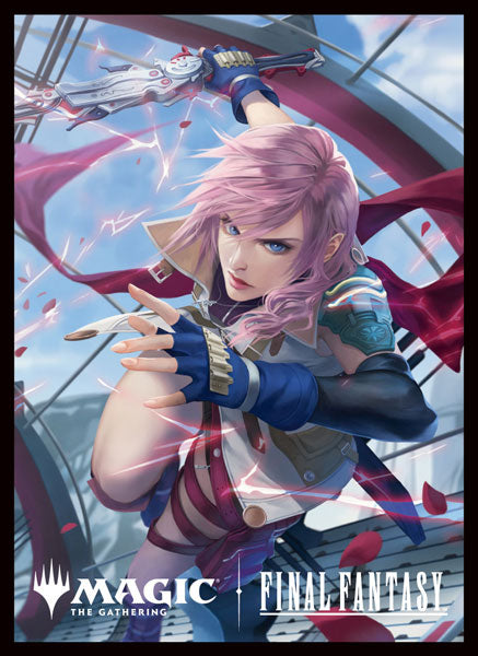 SPECIAL ORDER Ensky - Magic: The Gathering Final Fantasy Players Card Sleeve - MFS-81 Lightning: Scene Drive [JP]