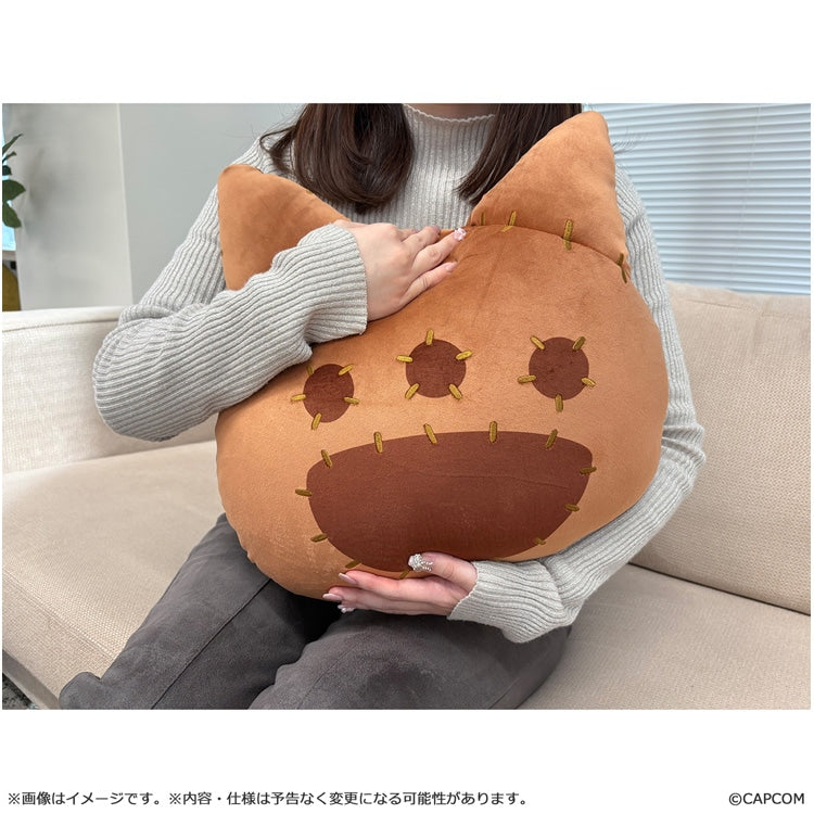 SPECIAL ORDER Capcom - Monster Hunter Wilds - Cat-shaped Cushion [JP]