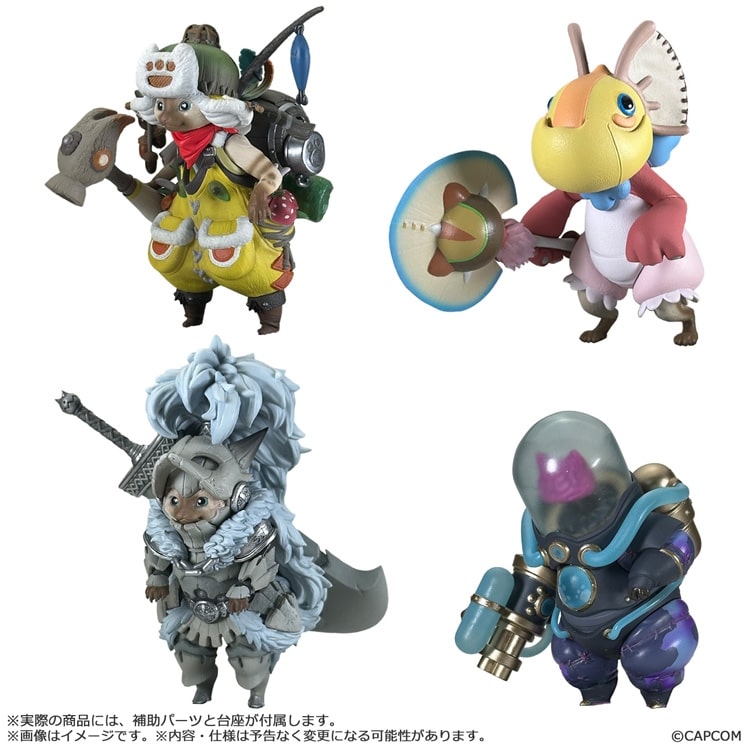 SPECIAL ORDER Capcom - Capcom Figure Builder - Monster Hunter Standard Model Plus - Palico Collection Vol.1 [JP]