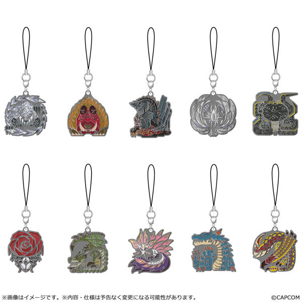 SPECIAL ORDER Capcom - Monster Hunter Wilds - Monster Icon Metal Keychain Vol. 2 [JP] [Box of 10]