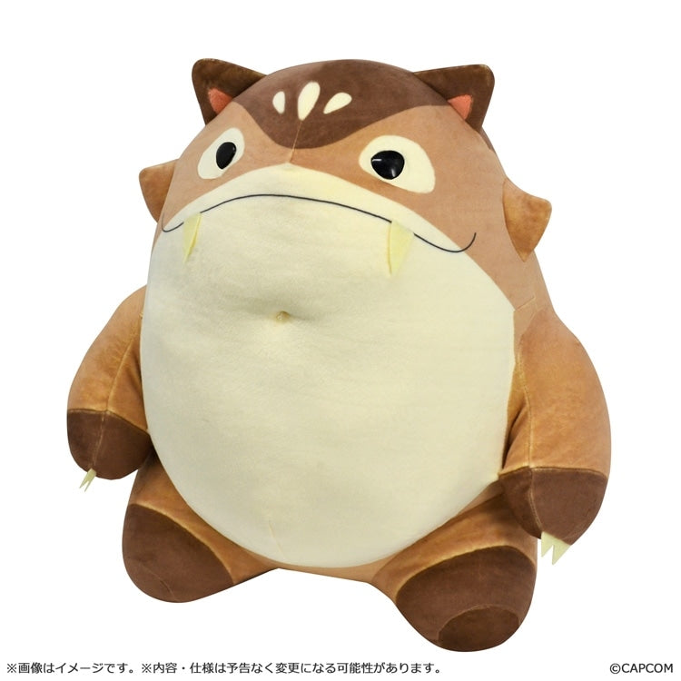 SPECIAL ORDER Capcom - Monster Hunter Wilds Mochi Hug Plush Large Barrel Bomb - Wudwud [JP]
