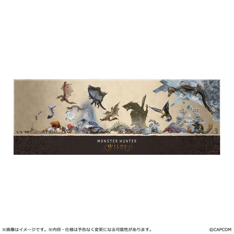 SPECIAL ORDER Capcom - Monster Hunter Wilds - Monster Comparison Chart Stainless Steel Tumbler [JP]