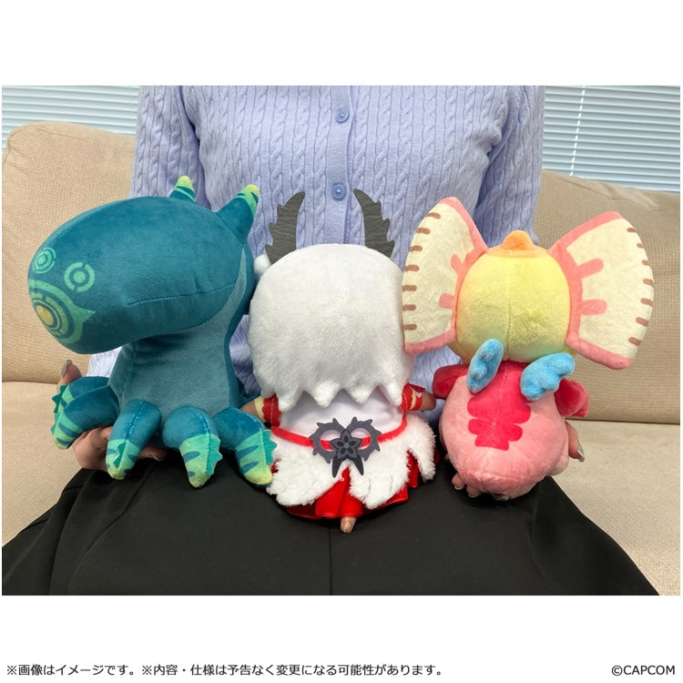 SPECIAL ORDER Capcom - Monster Hunter Wilds Chibi Plush: Palico - Felyne Nu Udra [JP]