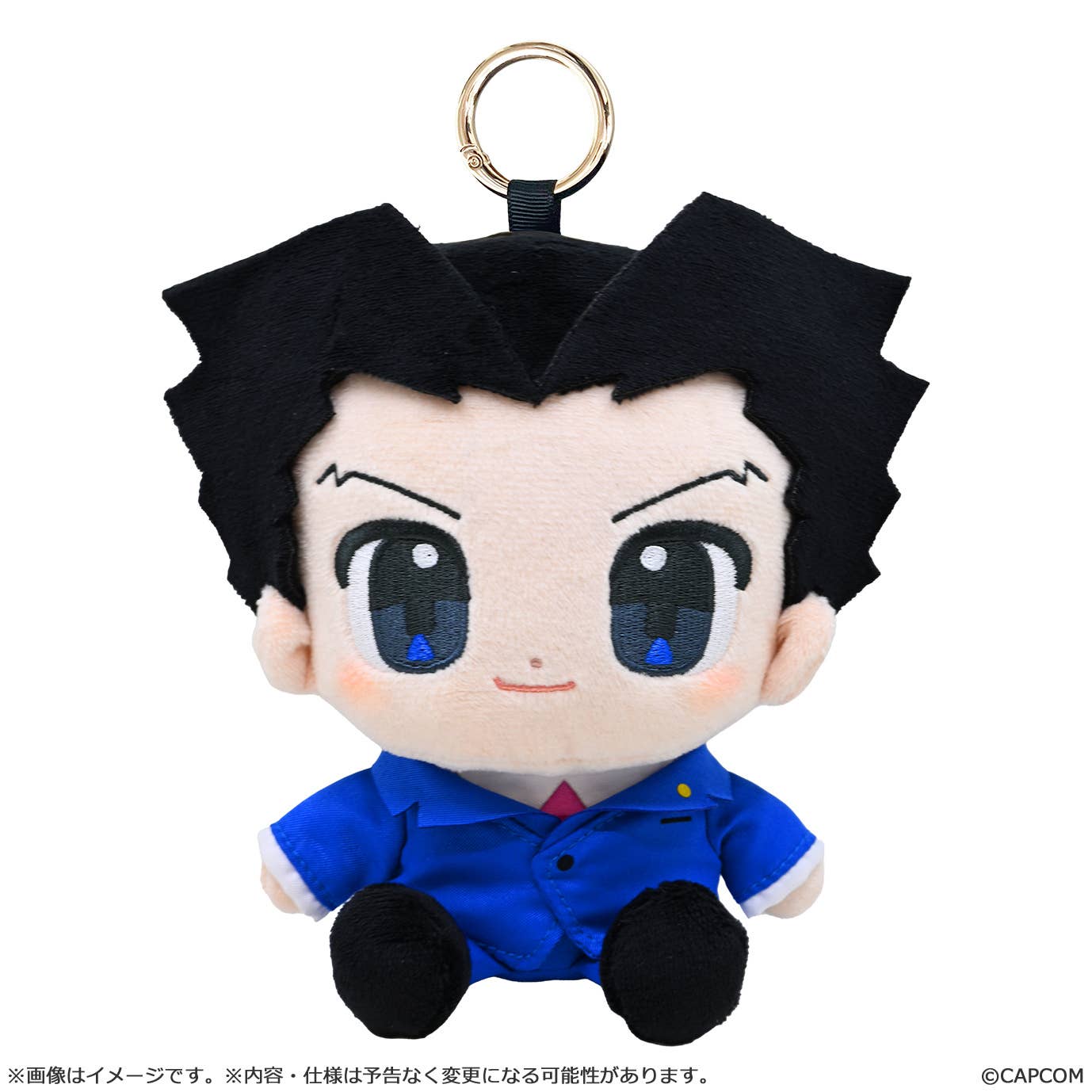 SPECIAL ORDER Capcom - Ace Attorney Chibi Cap Carabiner Plush Toy - Phoenix Wright [JP]
