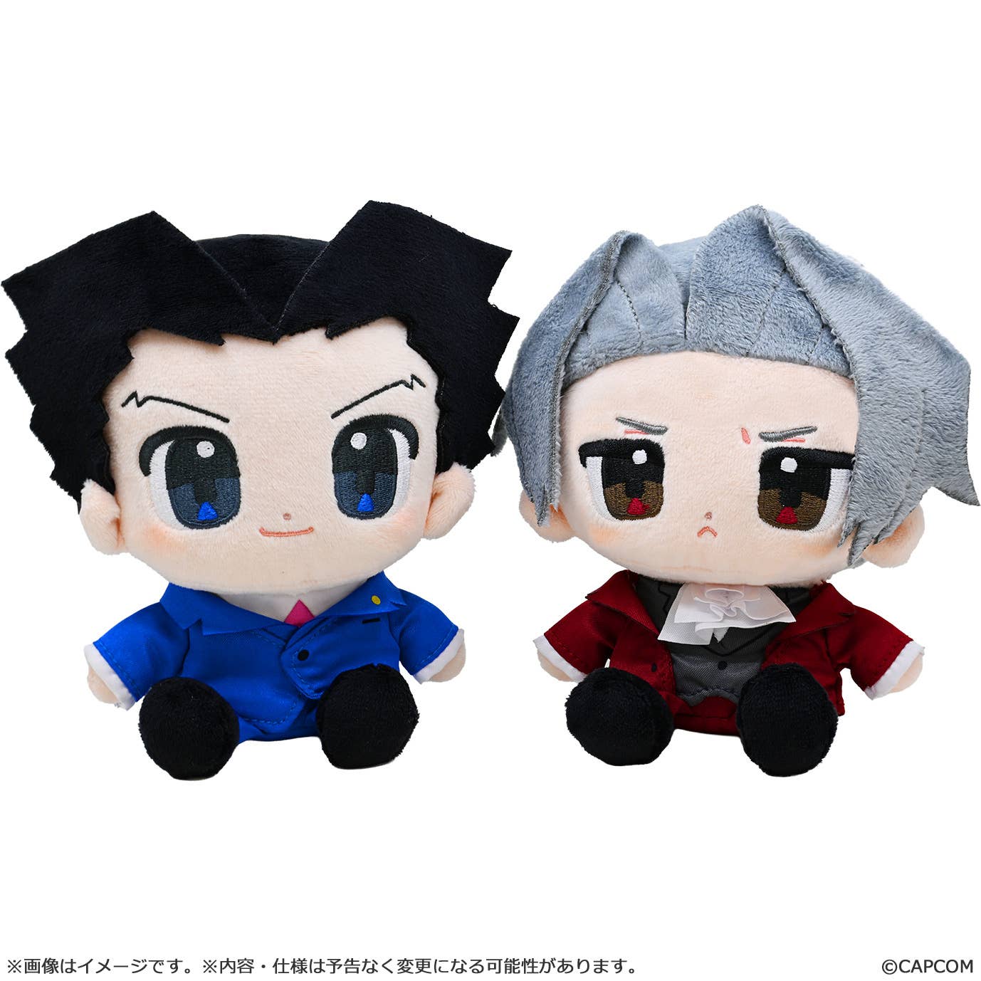 SPECIAL ORDER Capcom - Ace Attorney Chibi Cap Carabiner Plush Toy - Phoenix Wright [JP]