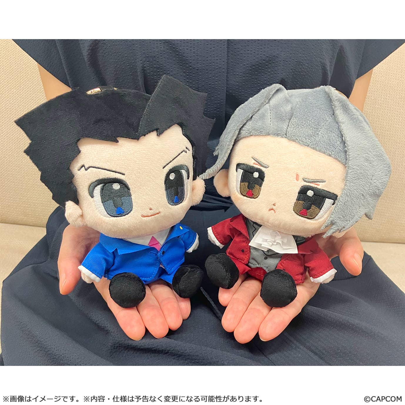 SPECIAL ORDER Capcom - Ace Attorney Chibi Cap Carabiner Plush Toy - Phoenix Wright [JP]